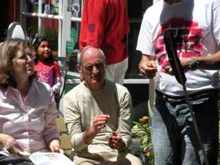 Tiburon Art Festival- Participants Prepare to Plant Fire